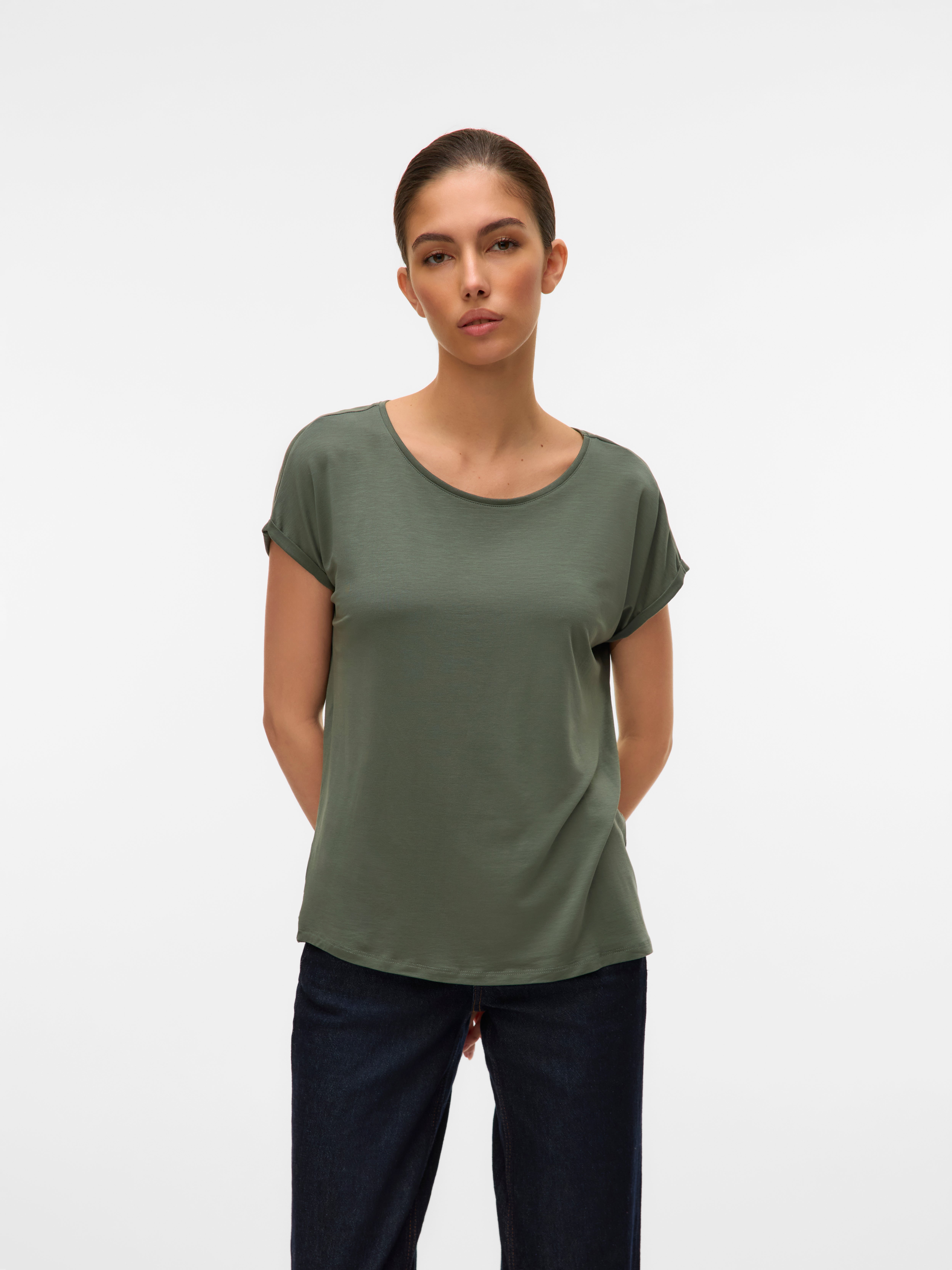 VMAVA T-Shirt | Mittelgrün | Vero Moda®