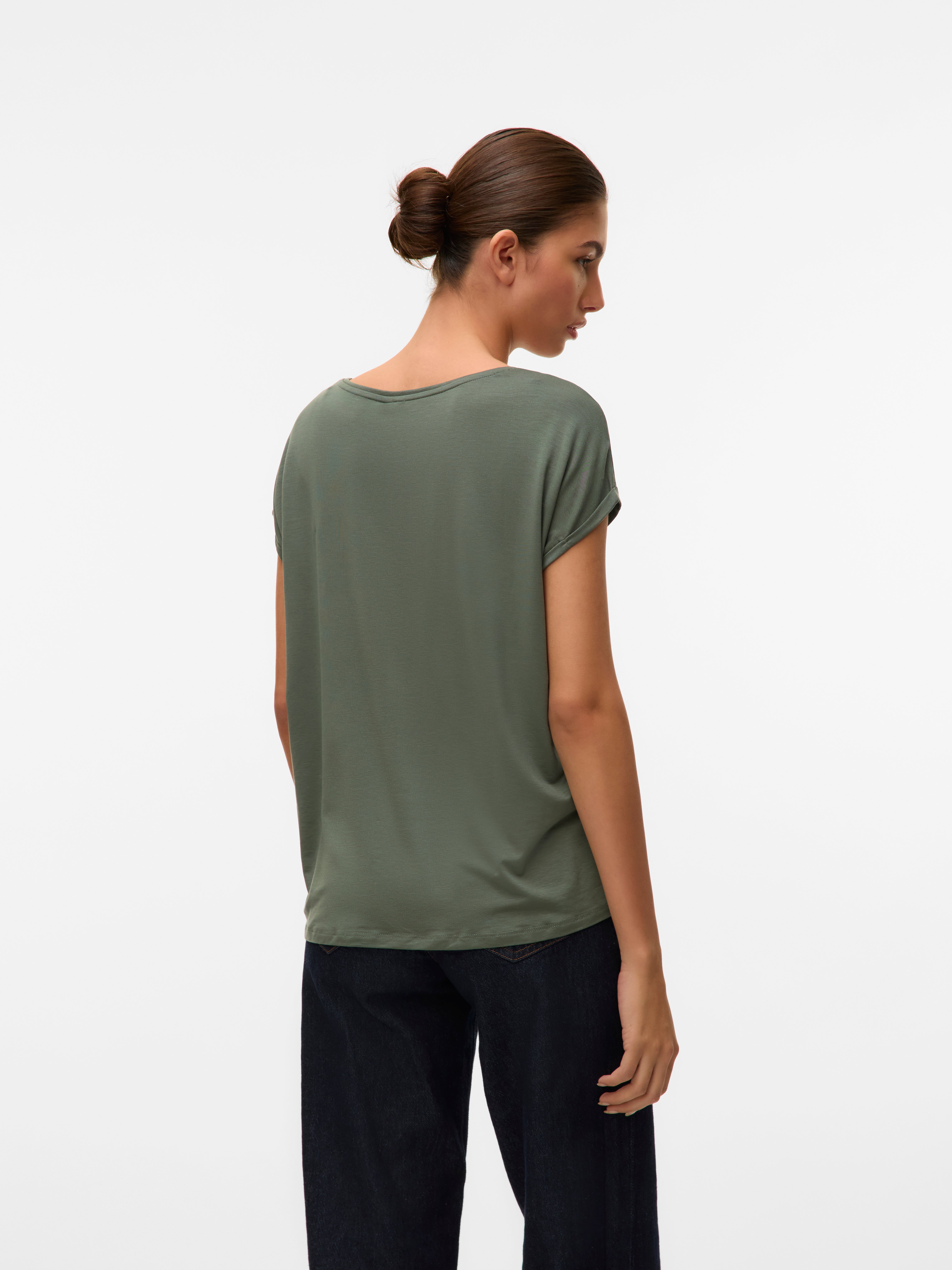 VMAVA T-Shirt | Mittelgrün | Vero Moda®