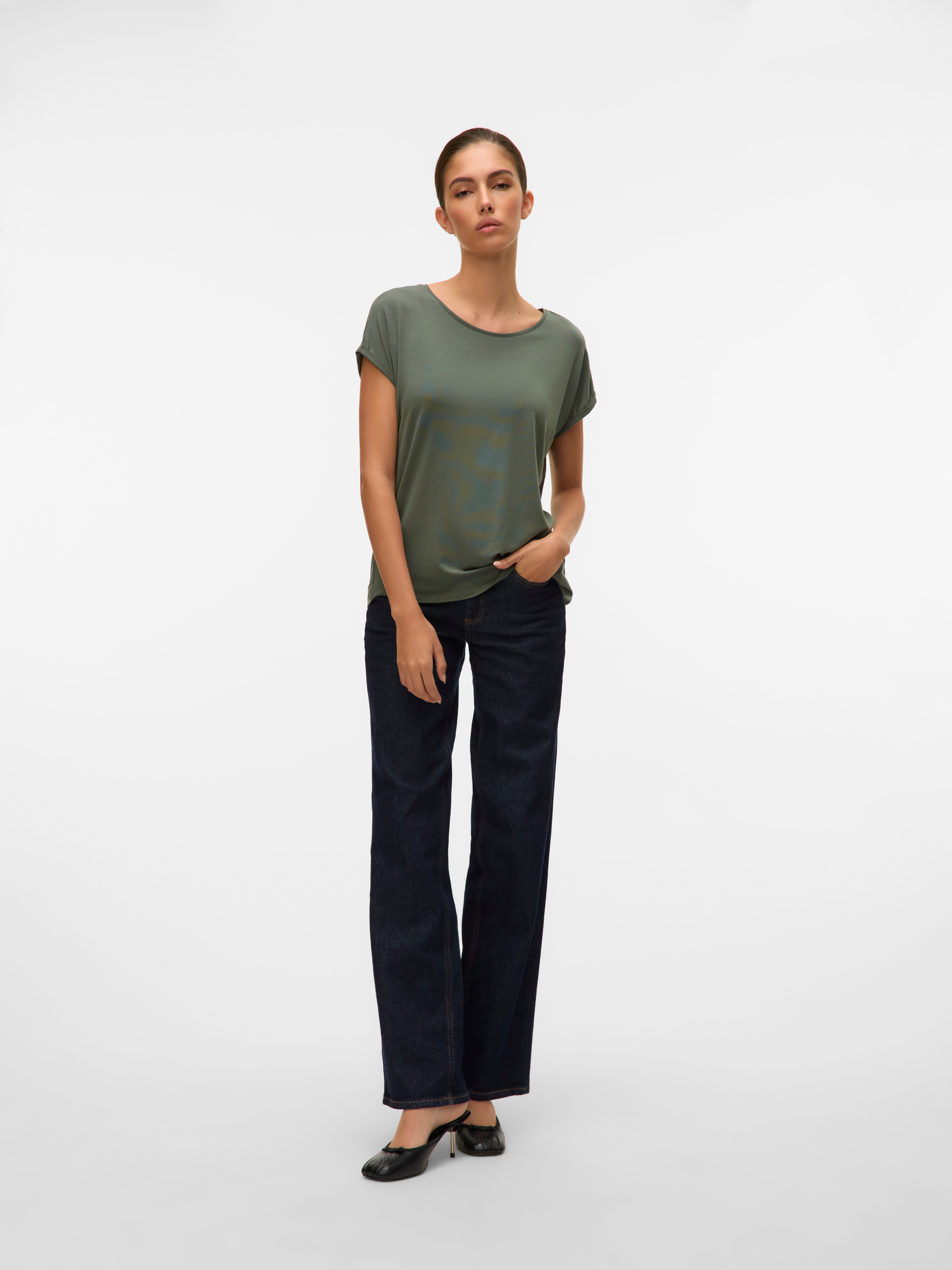 VMAVA T-Shirt | Mittelgrün | Vero Moda®