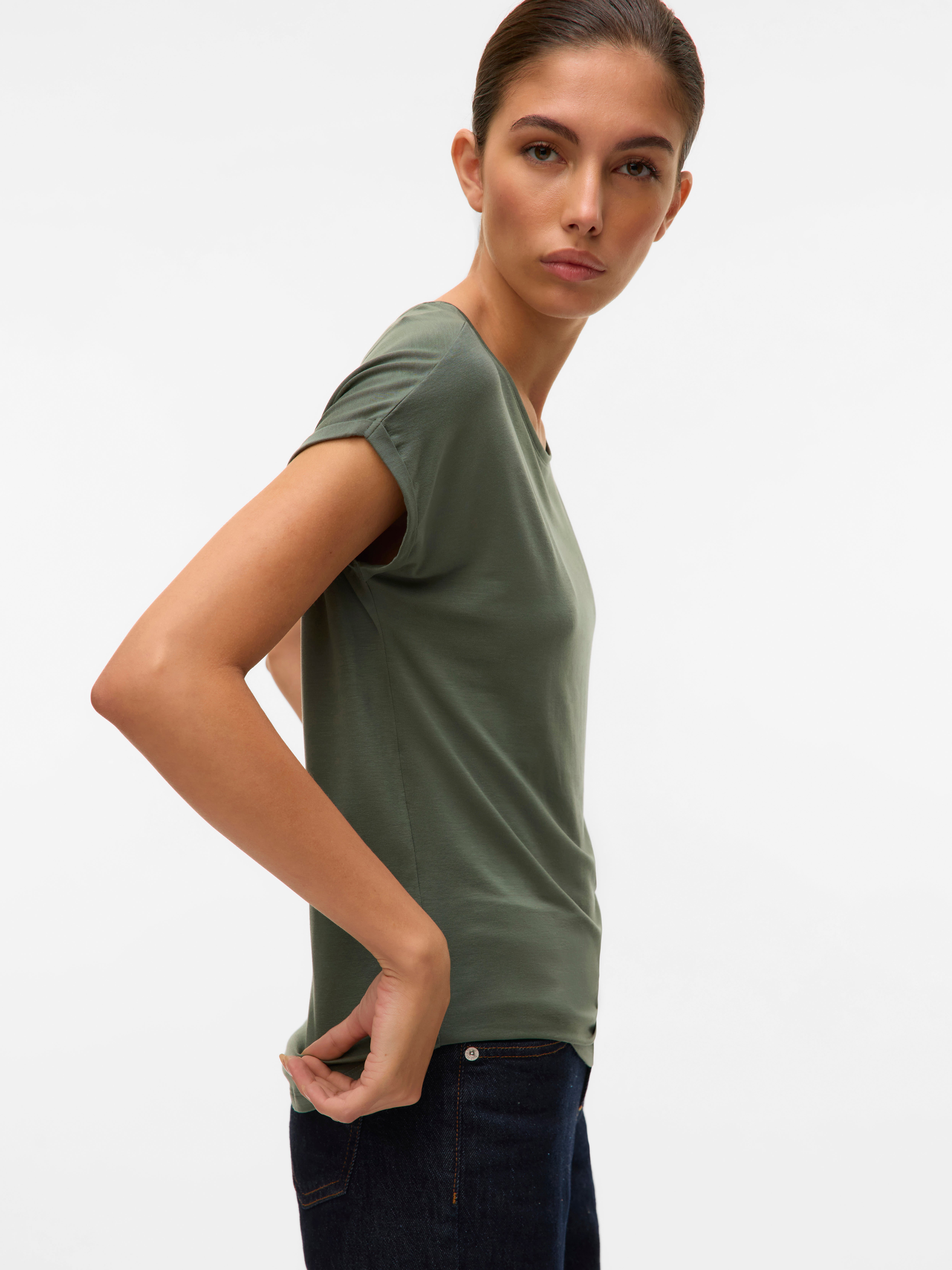 VMAVA T-Shirt | Mittelgrün | Vero Moda®
