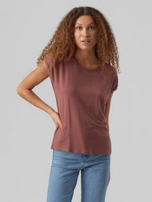 Vero Moda VMAVA T-shirts -Rose Brown - 10284468