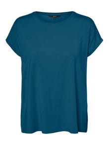 Vero Moda VMAVA T-Shirt -Moroccan Blue - 10284468