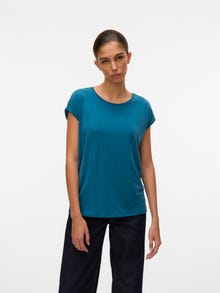 Vero Moda VMAVA T-Shirt -Moroccan Blue - 10284468
