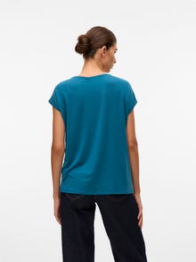 Vero Moda VMAVA T-Shirt -Moroccan Blue - 10284468