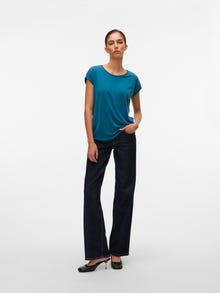Vero Moda VMAVA T-shirt -Moroccan Blue - 10284468