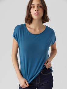 Vero Moda VMAVA T-shirts -Moroccan Blue - 10284468