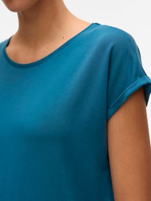 Vero Moda VMAVA T-Shirt -Moroccan Blue - 10284468