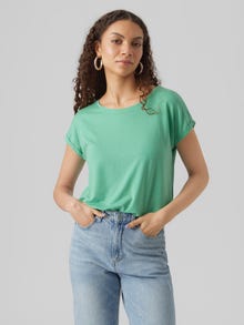 Vero Moda VMAVA T-skjorte -Jade Cream - 10284468