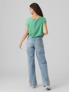Vero Moda VMAVA T-skjorte -Jade Cream - 10284468