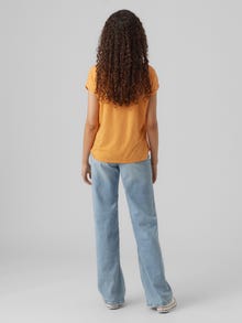 Vero Moda VMAVA Tričko -Mock Orange - 10284468