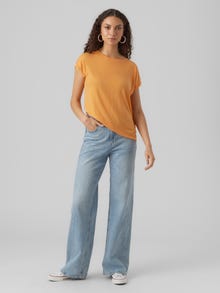 Vero Moda VMAVA Tričko -Mock Orange - 10284468