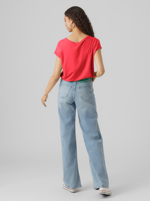 Vero Moda VMAVA T-Shirt -Bittersweet - 10284468
