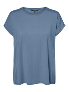 Vero Moda VMAVA T-shirt -Coronet Blue - 10284468