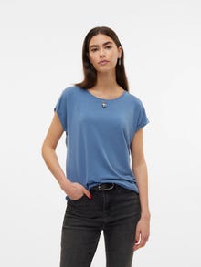 Vero Moda VMAVA Tričko -Coronet Blue - 10284468