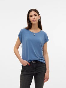 Vero Moda VMAVA T-Shirt -Coronet Blue - 10284468