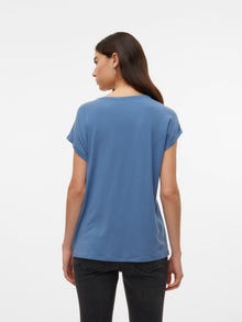 Vero Moda VMAVA Tričko -Coronet Blue - 10284468