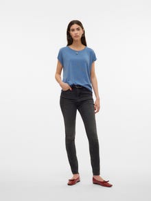Vero Moda VMAVA Tričko -Coronet Blue - 10284468