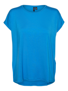 Vero Moda VMAVA T-skjorte -Ibiza Blue - 10284468