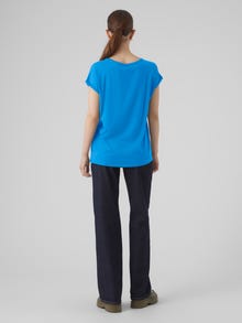 Vero Moda VMAVA Camisetas -Ibiza Blue - 10284468