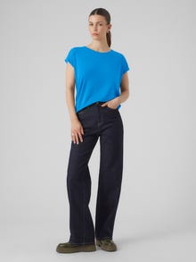 Vero Moda VMAVA Camisetas -Ibiza Blue - 10284468