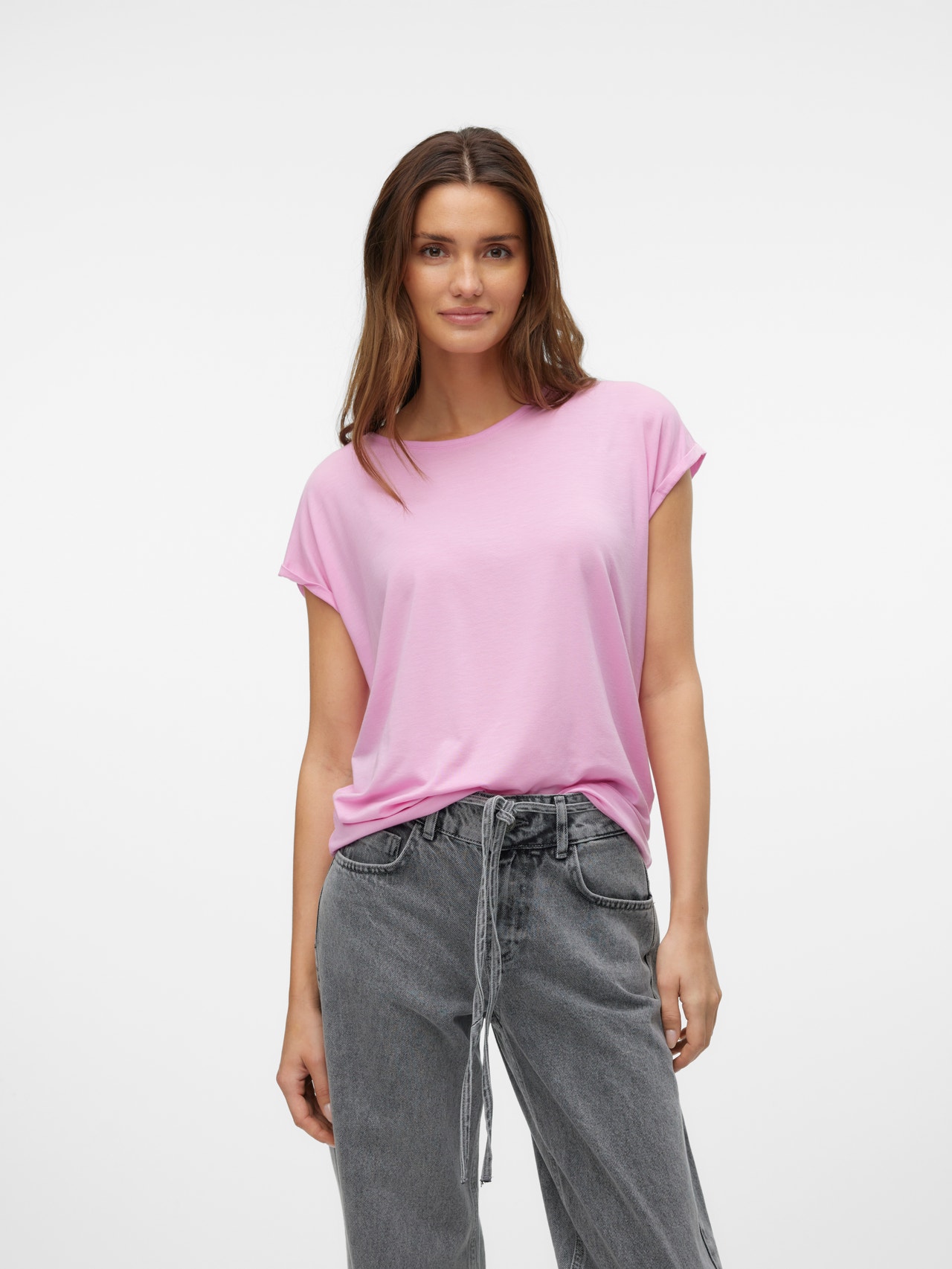 Vero Moda VMAVA T-Shirt -Pastel Lavender - 10284468