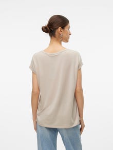 Vero Moda VMAVA T-Shirt -Silver Lining - 10284468