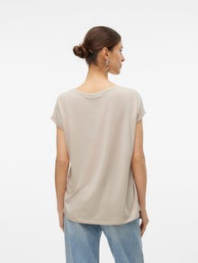 Vero Moda VMAVA T-skjorte -Silver Lining - 10284468