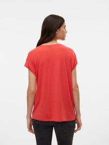 Vero Moda VMAVA T-Shirt -Cayenne - 10284468