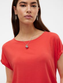 Vero Moda VMAVA T-Shirt -Cayenne - 10284468