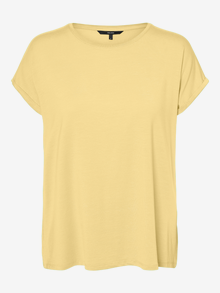 Vero Moda VMAVA T-Shirt -Mellow Yellow - 10284468