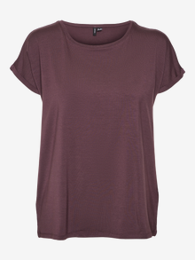 Vero Moda VMAVA T-Shirt -Plum Perfect - 10284468