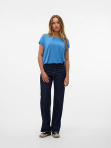 Vero Moda VMAVA T-Shirt -Blue Jasper - 10284468