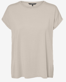 Vero Moda VMAVA T-Shirt -Oat Milk - 10284468