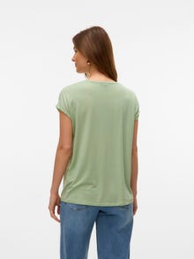 Vero Moda VMAVA T-Shirt -Smoke Green - 10284468