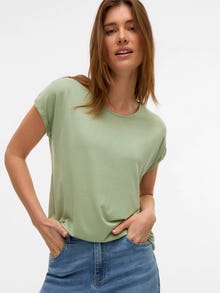 Vero Moda VMAVA T-Shirt -Smoke Green - 10284468