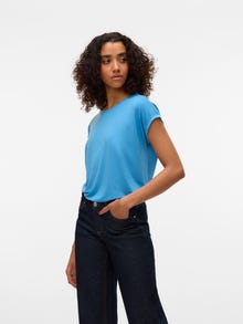 Vero Moda VMAVA T-shirts -Azure Blue - 10284468