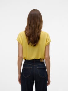 Vero Moda VMAVA T-Shirt -Lemon Drop - 10284468