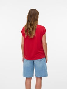 Vero Moda VMAVA T-shirts -Ribbon Red - 10284468