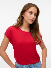 Vero Moda VMAVA T-shirts -Ribbon Red - 10284468