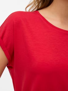 Vero Moda VMAVA T-shirts -Ribbon Red - 10284468