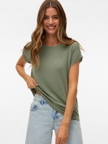 Vero Moda VMAVA T-shirts -Hedge Green - 10284468