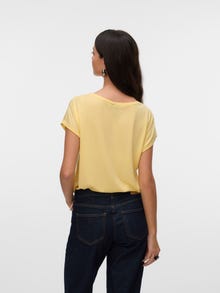 Vero Moda VMAVA T-shirts -Pale Banana - 10284468