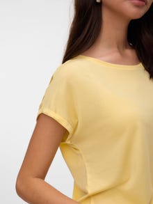 Vero Moda VMAVA T-shirts -Pale Banana - 10284468