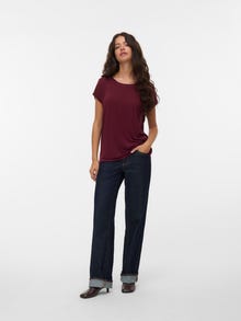 Vero Moda VMAVA Póló -Tawny Port - 10284468