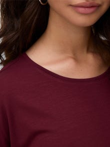 Vero Moda VMAVA Póló -Tawny Port - 10284468