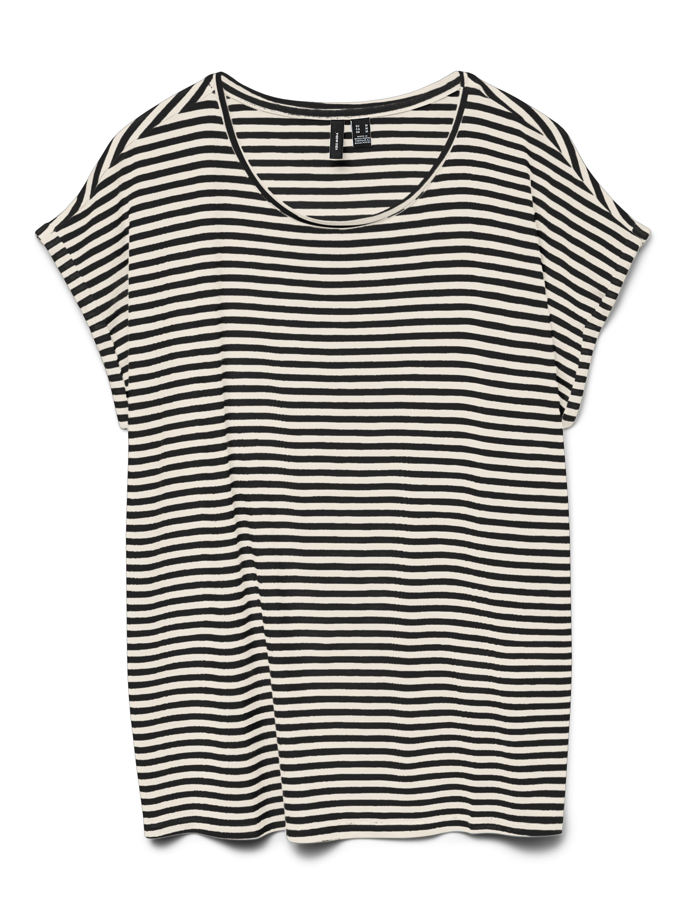 VERO MODA Vmnaima SS O-Neck VMA Noos - Maglietta da Donna, Bianco, XS VERO MODA Vmnaima SS O-Neck VMA Noos - Maglietta da Donna, Bianco, XS