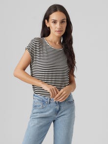 Vero Moda VMAVA T-shirt -Black - 10284469