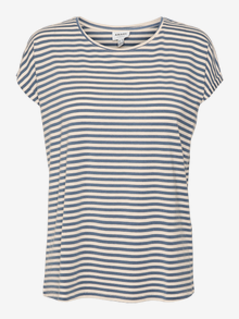 Vero Moda VMAVA T-Shirt -China Blue - 10284469