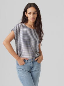 Vero Moda VMAVA T-Shirt -China Blue - 10284469