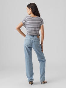 Vero Moda VMAVA T-Shirt -China Blue - 10284469